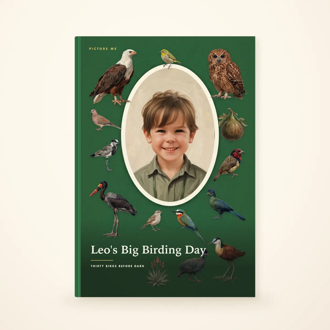 Illustrative digital mock-up of Your Child's Big Birding Day