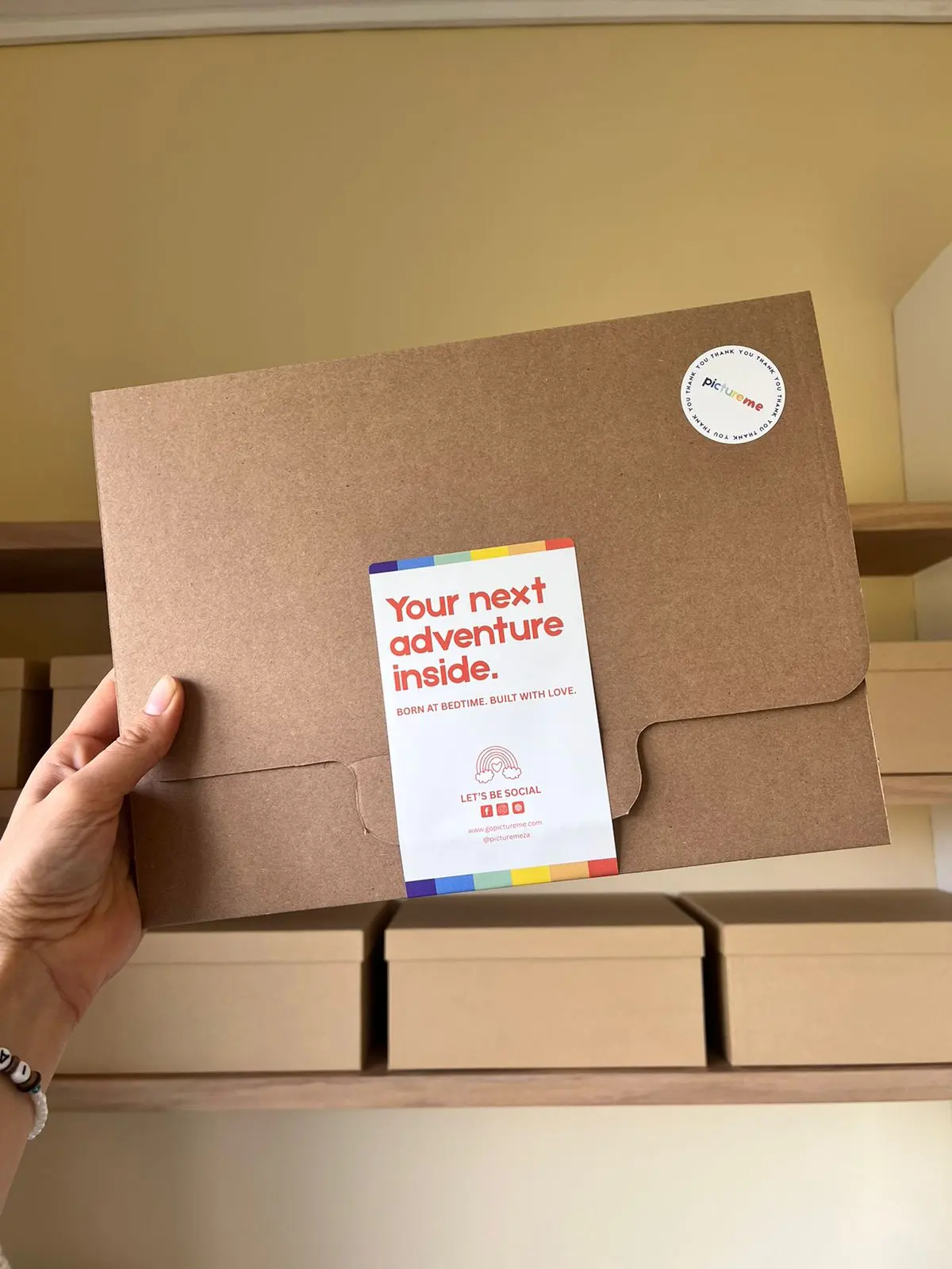 Your next adventure inside — every book ships in Picture Me gift packaging