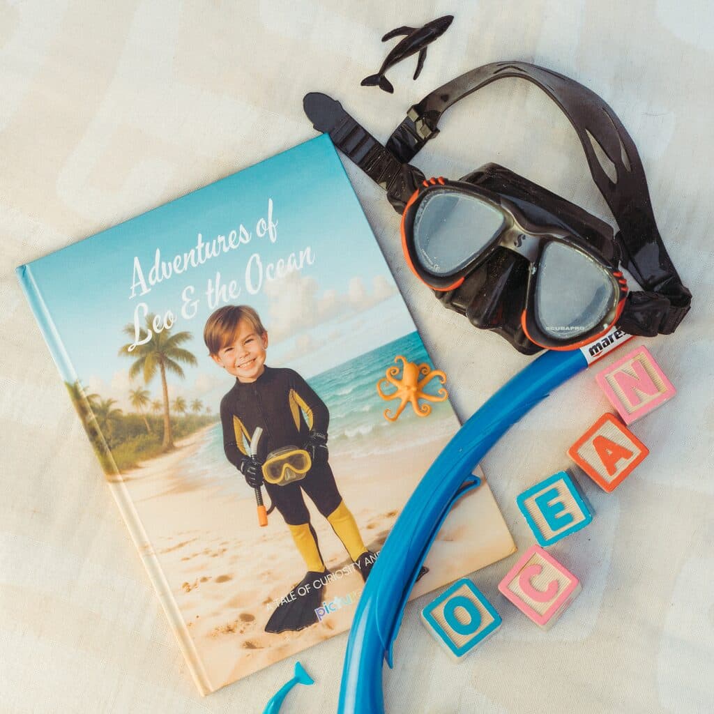 The printed ocean story hardcover