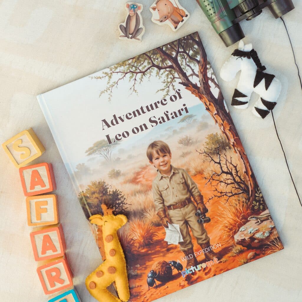 The printed safari story hardcover